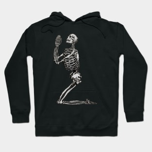 Praying skeleton Hoodie